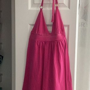 Victoria Secret Fushia Halter Top Dress